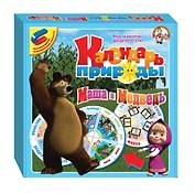 Маша и Медведь Календарь природы Игра на магнитах (5+) (01435) (коробка)