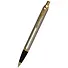Ручка шариковая Parker, IM Brushed Metal GT, подарочная синяя - 0