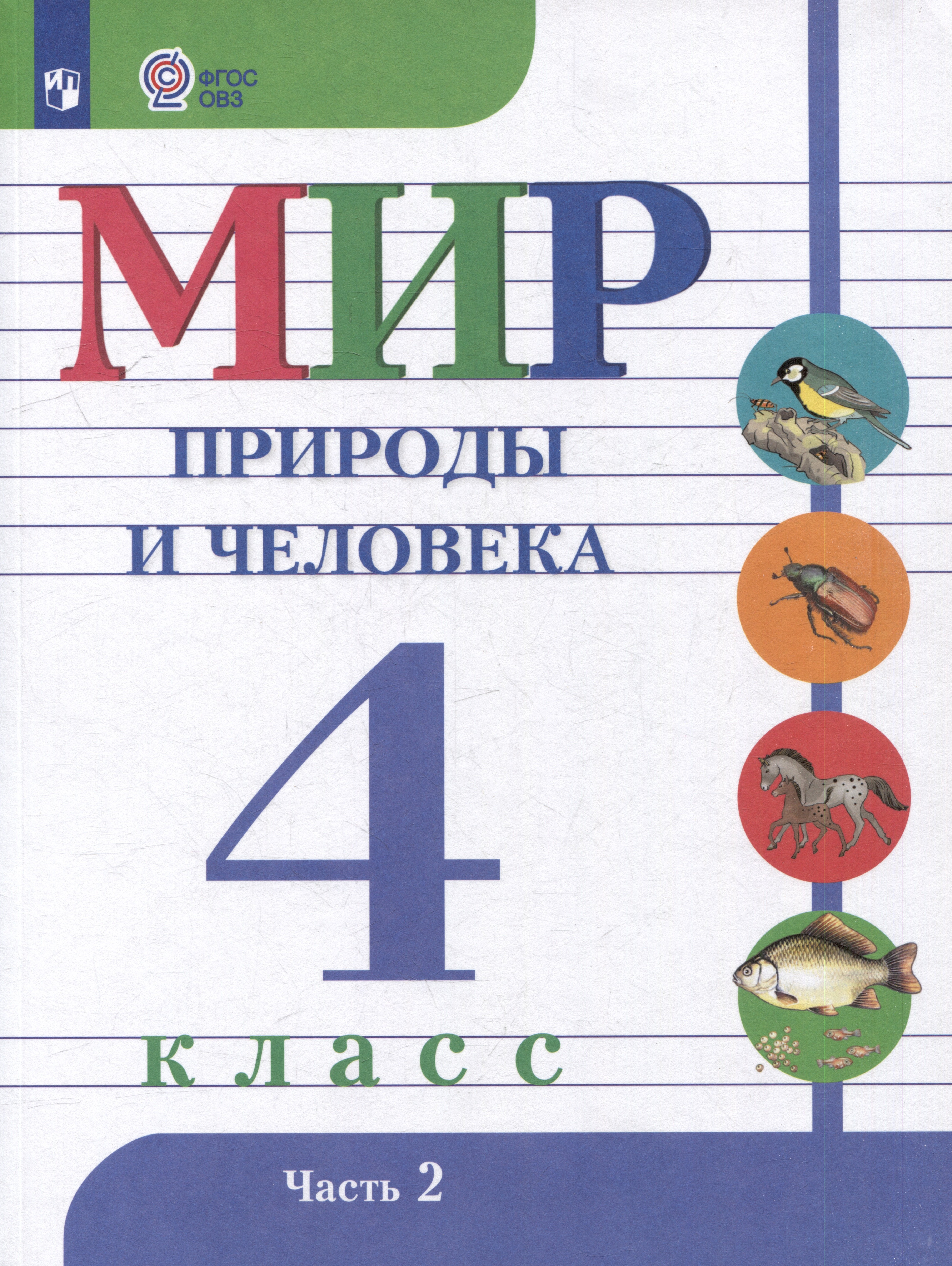 

Мир природы и человека: 4 класс: учебник: в 2 частях. Часть 2 (для обучающихся с интеллектуальными нарушениями)