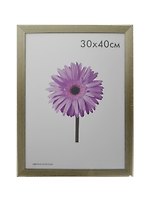 Фоторамка пластик 30*40 "Aida" серебро с патиной, 100 рамок