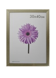 Фоторамка пластик 30*40 "Aida" серебро с патиной, 100 рамок