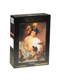 Пазл Clementoni Museum Collection 1000 эл. Микеланджело, Караваджо "Бахус" 31445