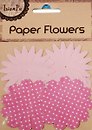 Набор для творчества Набор бумажных цветов Paper Flower, микс цветов и форм (3 вида*3шт)