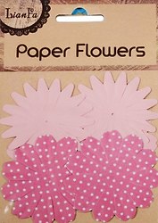 Набор для творчества Набор бумажных цветов Paper Flower, микс цветов и форм (3 вида*3шт)