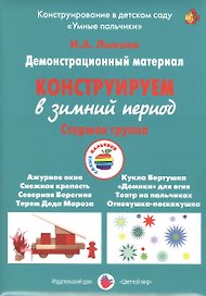 Конструируем в зимний период. Старшая группа. Демонстрационный материал