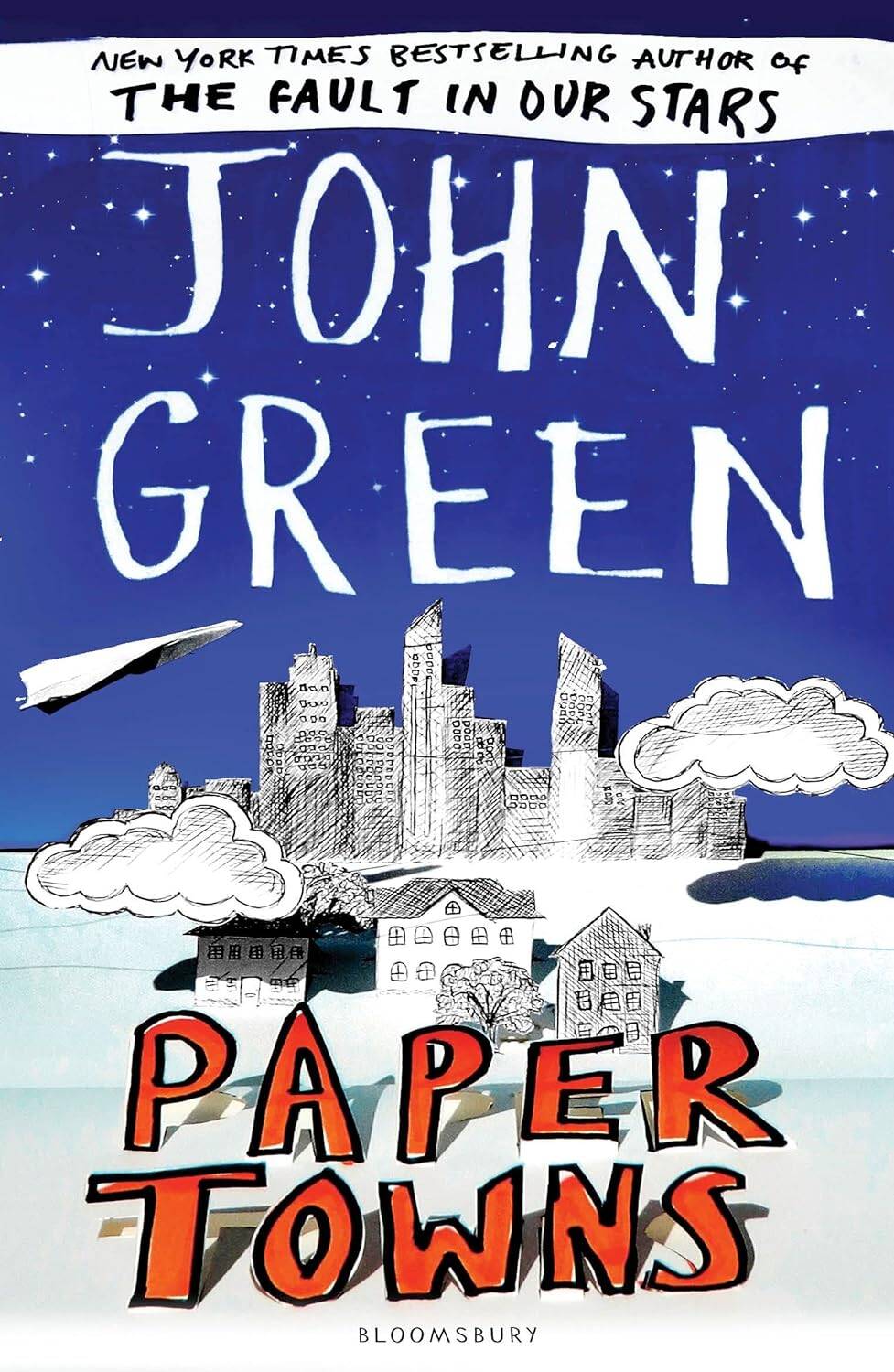Обложка книги «Paper Towns (John Green) Бумажные города (Джон Грин) /Книги на английском языке»