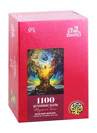 Пазл деревянный DaVICI "Дерево жизни. Миллениум", 1100 деталей