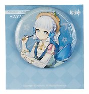 Значок "Genshin Teyvat Style Springbloom Missive Kamisato Ayaka" (GEN765)