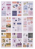 Стикеры «Stickers», 105 х 150 мм, 9 листов, Be Smart - 1