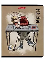 Тетрадь в клетку "Мыслим позитивно", 48 листов, в ассортименте