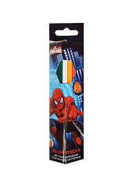 Карандаши цветные 18цв "Spiderman" треугольные, к/к с подвесом, Disney