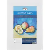 Холст для акварели на картоне "Московская палитра", 25*35см, 100% хлопок, мелкое зерно, Гамма