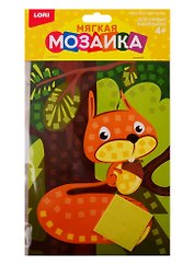 LORI/ЛОРИ Мягкая мозаика Белочка