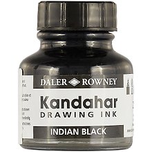Тушь для каллиграфии «Kandahar», 28 мл, чёрная