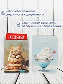Набор чехлов д/карточек Сладкие коты - 1
