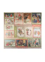 Набор бумага для скрапбукинга (Tz-12996) (10 листов) (30,5х30,5см) (3+) (упаковка)