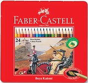 Карандаши цветные "Рыцарь", 24 цв., Faber-Castell