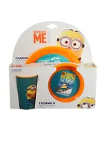 Гадкий Я Набор пластиковый из 3-х предметов оранжевый