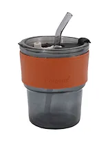 Стакан с крышкой и ободком (стекло) (350мл) (12-3307032569-1)