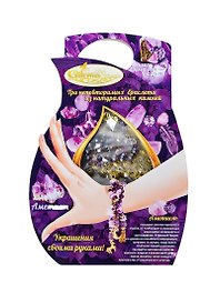 Набор д/творч. Магия камней Аметистовая тайна (аметист) (коллекц. браслетов) (упаковка)