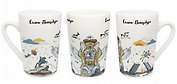 Кружка фарфор матовая "СПб. Сфинкс", цветная
