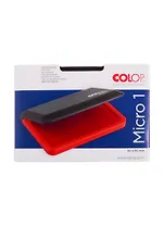 Штемпельная подушка черная 90*50мм, COLOP