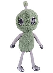 Мягкая игрушка "Космонавт", зеленый инопланетный 38 см