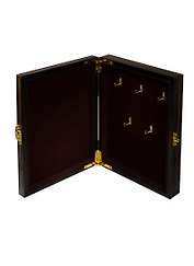 Ключница лакированная Компас (20х25х5) (6104)