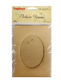 Заготовка из папье-маше «Рамочка для фото», 12.5х17 см, ScrapBerry's