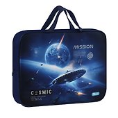 Папка для тетрадей «Cosmic» А4, ткань, на молнии, Fӧrst - 0