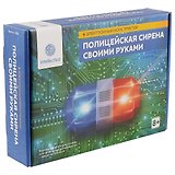 Электронный конструктор Intellectico Полицейская сирена своими руками (синий) 1002