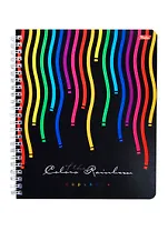 Тетрадь в клетку Hatber, Rainbow, 96 листов, в ассортименте