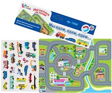 Игра магнитная Серия Магнитные истории Мы едемедем,едем (европодвес) 01939