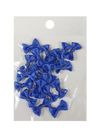 Бантики атласные синие (2 см)(20шт)(пакет) (11-01055-11-2)
