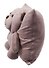 Игрушка-подушка Мишка (серый) (40x15x40) - 2