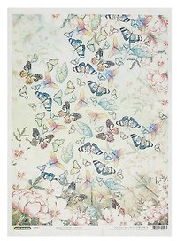 Рисовая бумага для декупажа Разгар лета Craft Premier, A3, 25г/м