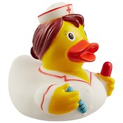 Игрушка для купания LiLaLu Уточка медсестра