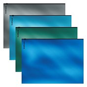 Папка на молнии А4 "Glossy Ice Metallic", пластик, ассорти, ERICH KRAUSE