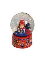 Шар малый Матрешка (полистоун деколь цв. красный) (098D-45-34R)