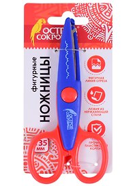 Фигурные ножницы Банты (135 мм) (236778) (на картоне) (Остров сокровищ)