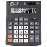 Калькулятор 12 разрядный настольный, STAFF PLUS STF-333