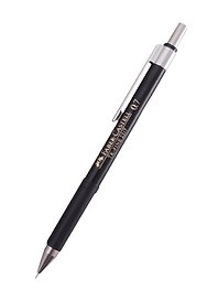 Карандаш механический"TK-Fine 2317", HB, 0,7мм, черный корпус, Faber-Castell