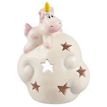 Аромалампа Единорог и звездочки (керамика) (17,5х12) (12-6686-ZL7705)