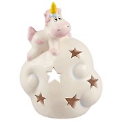 Аромалампа Единорог и звездочки (керамика) (17,5х12) (12-6686-ZL7705)
