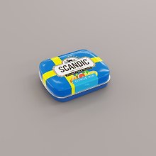 Конфеты SCANDIC без сахара со вкусом Цитрусовый микс, 14г