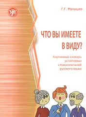 Что вы имеете в виду? Краткий словарь устойчивых словосочетаний русского языка