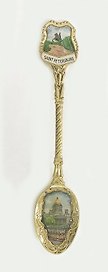 Ложка эмаль СПб Исаакий т. зол.[SP1-1-00001]