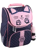 Ранец "BALANCE. Котик пушистый хвостик" 32*26*13см, полиэстер, 1отд., нагрудн.стяжка, светоотраж.элементы