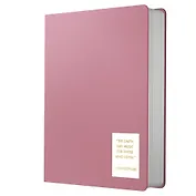 Записная книжка А6+ 136л кл. "NUANCES. Агат" 7БЦ, иск.кожа, нашивка, скругл.углы, ляссе