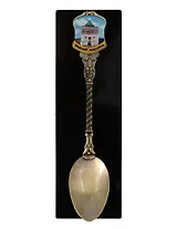 Ложка Нижний Новгород (цв.бронза) (металл) (221BR-76-1)